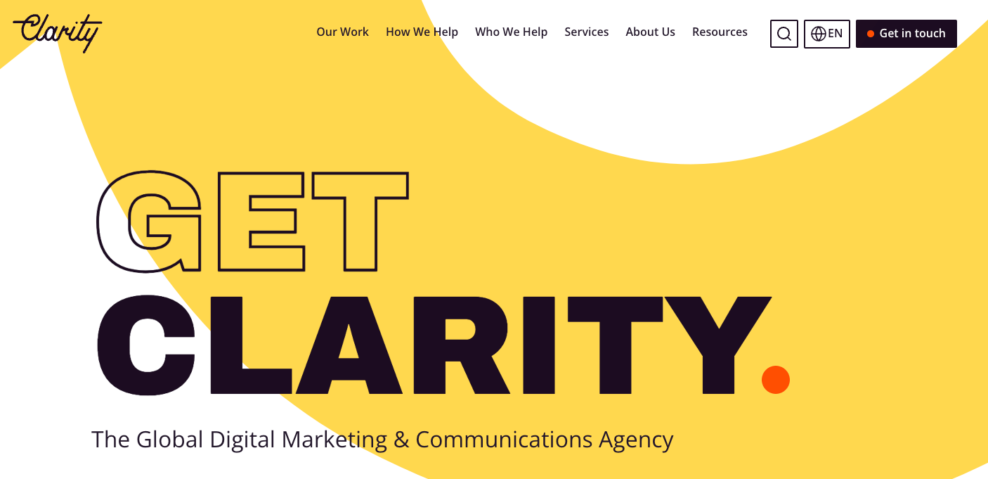 clarity global generative engine optimization agency graphic