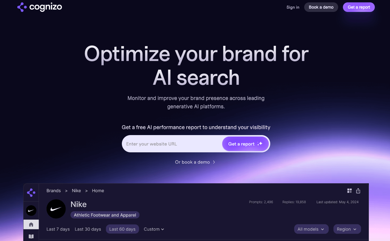 cognizo generative engine optimization tool graphic