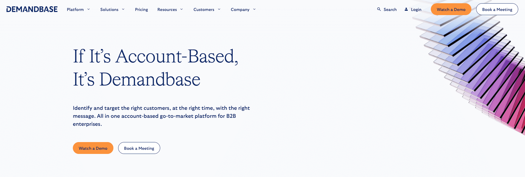 demandbase saas demand gen agency graphic