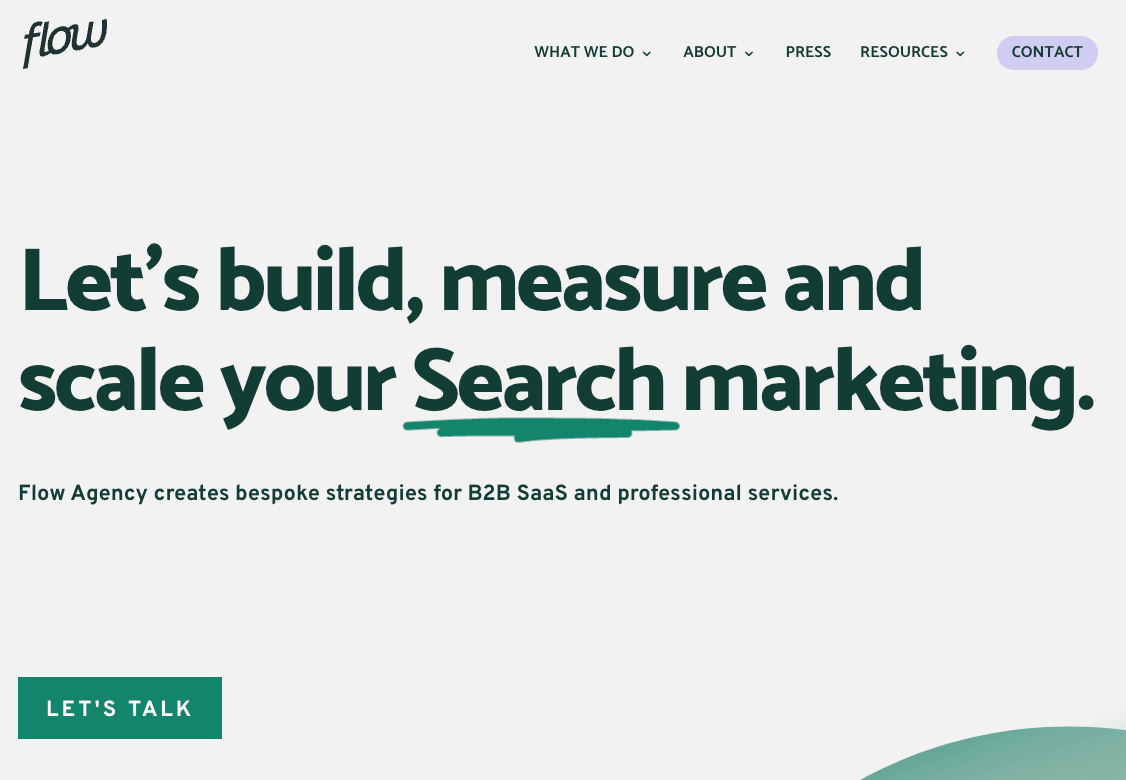flow agency generative engine optimization graphic