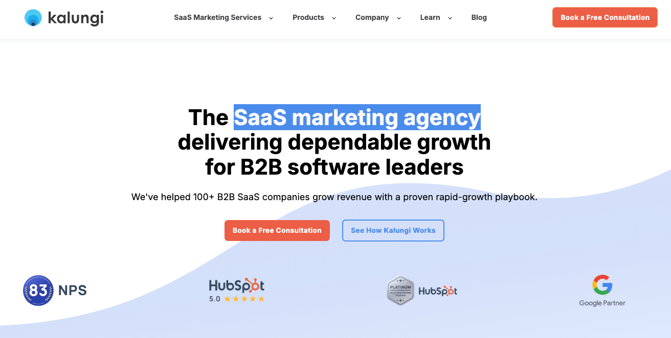 kalungi b2b saas seo agency