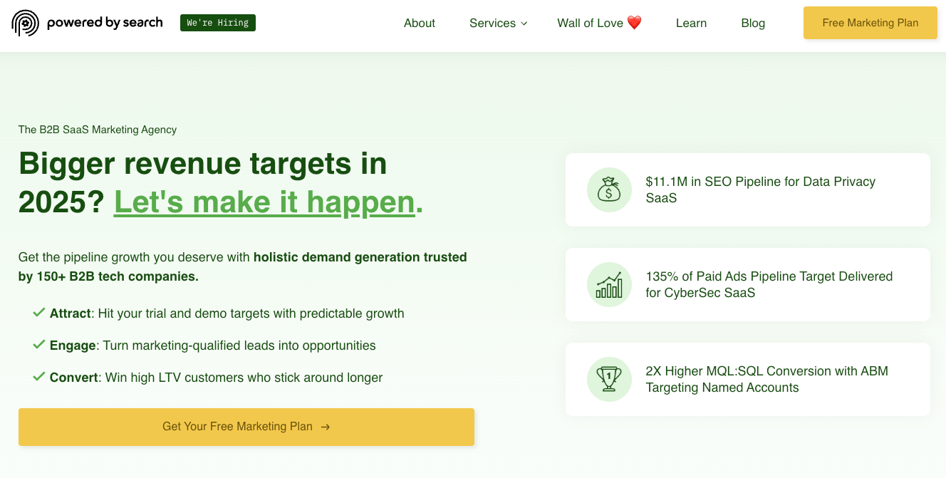 powered by search saas seo agency