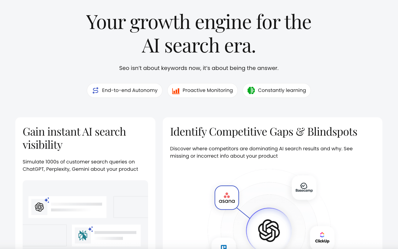 relixir generative engine optimization tool graphic