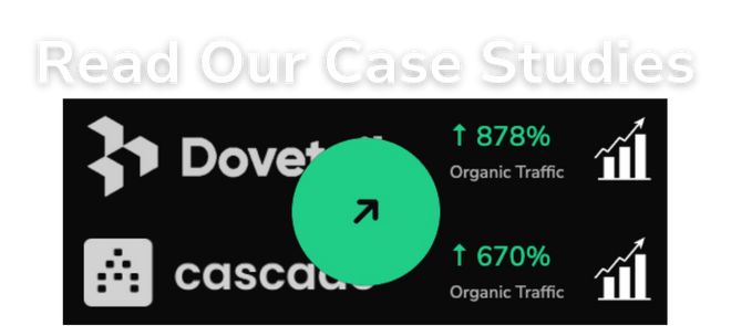 saas seo agency case study graphic