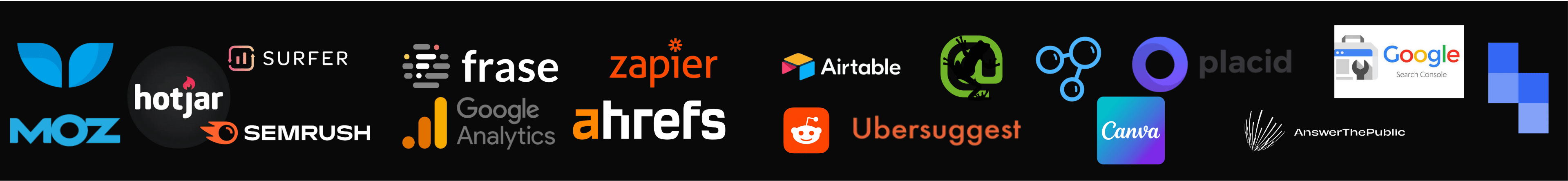 saas seo tools infographic