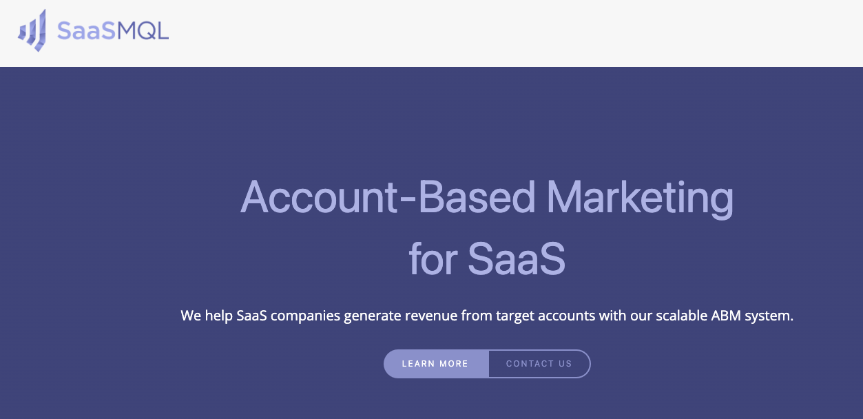 saasmql demand generation agency